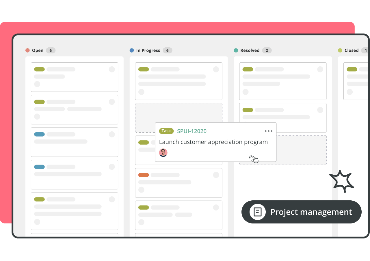 Transparent task statuses